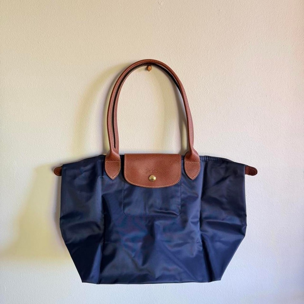 Longchamp Le Pliage Original Tote in Navy Blue